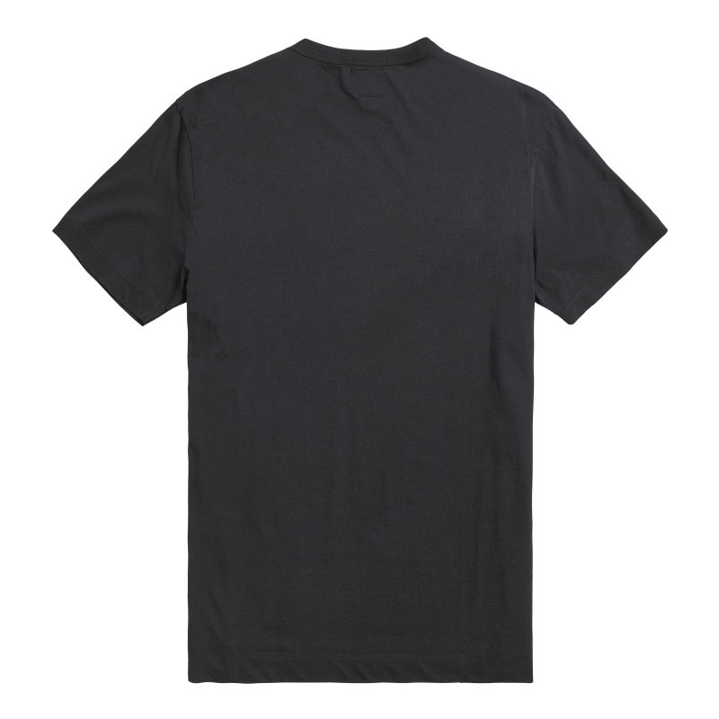 Orford Union Jack Logo T-shirt in Black | Casual Clothing